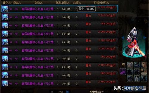 dnf礼盒(dnf元旦福袋)