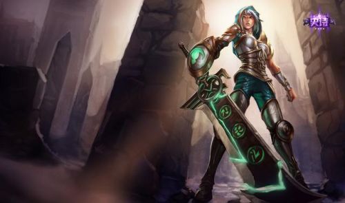 瑞文兔女郎(LOL老版锐雯兔女郎皮肤原画)