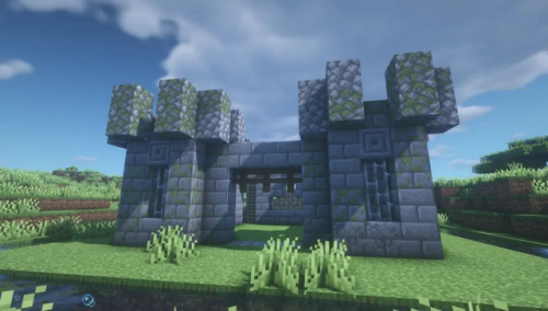 我的世界城堡设计图教程(我的世界50x50欧式城堡)插图14 我的世界城堡设计图教程(我的世界50x50欧式城堡)插图14