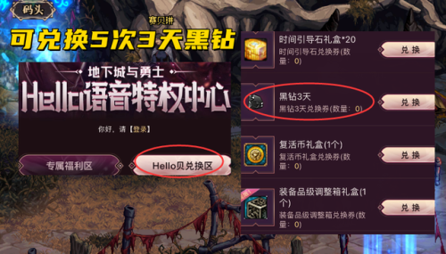 送黑钻活动(免费dnf黑钻3天cdk)插图1