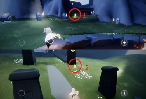 光遇在荧光小菇旁恢复能量(光遇密林遗迹冥想任务)插图 光遇在荧光小菇旁恢复能量(光遇密林遗迹冥想任务)插图