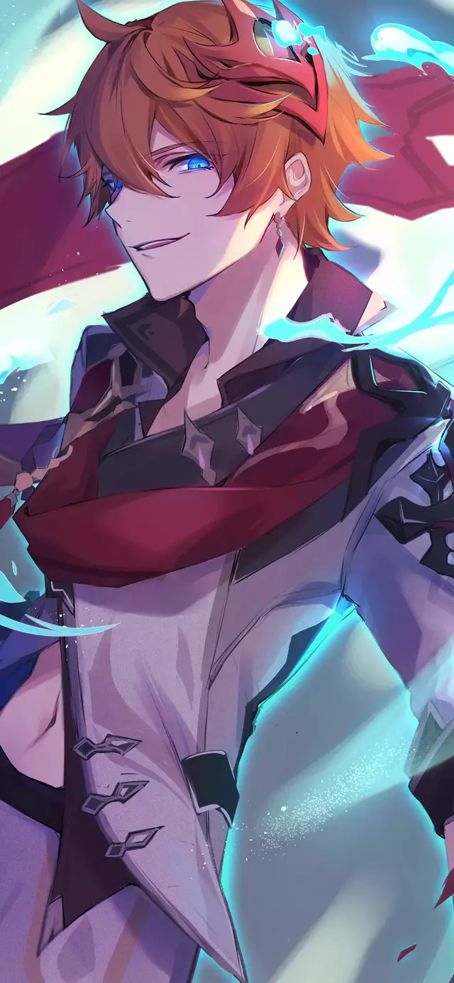 原神公子壁纸(达达利亚超帅壁纸)插图1