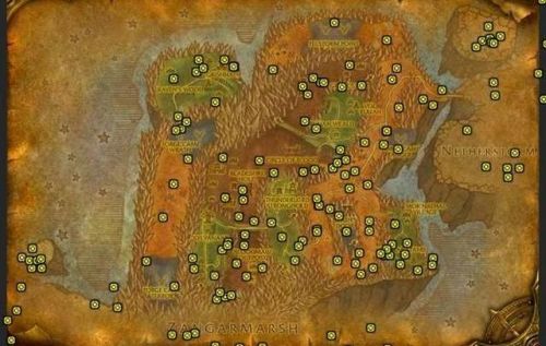 泰罗卡森林矿点分布图(泰罗卡森林尤鲁恩湖在哪)插图13