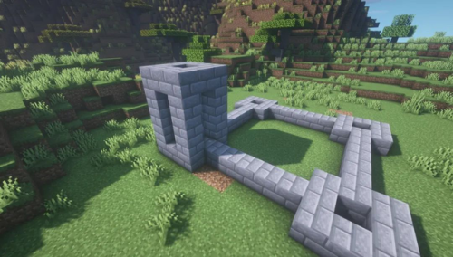 我的世界城堡设计图教程(我的世界50x50欧式城堡)插图3 我的世界城堡设计图教程(我的世界50x50欧式城堡)插图3