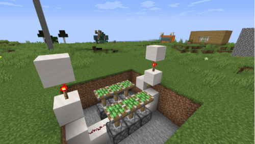 我的世界自动门怎么造(我的世界红石门3x3)插图14