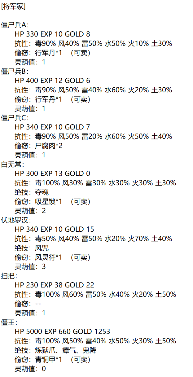 仙剑98鬼阴山图文攻略(仙剑奇侠传1鬼阴山地图)插图7 仙剑98鬼阴山图文攻略(仙剑奇侠传1鬼阴山地图)插图7