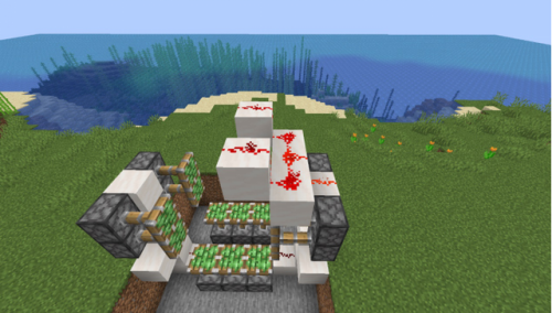 我的世界自动门怎么造(我的世界红石门3x3)插图18