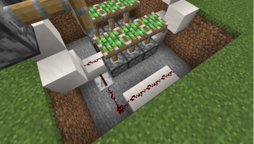 我的世界自动门怎么造(我的世界红石门3x3)插图26