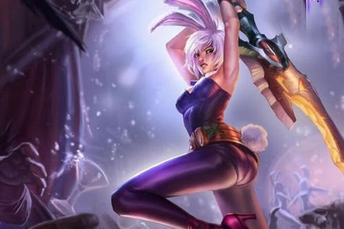 瑞文兔女郎(LOL老版锐雯兔女郎皮肤原画)插图1 瑞文兔女郎(LOL老版锐雯兔女郎皮肤原画)插图1