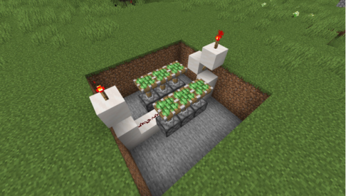 我的世界自动门怎么造(我的世界红石门3x3)插图13