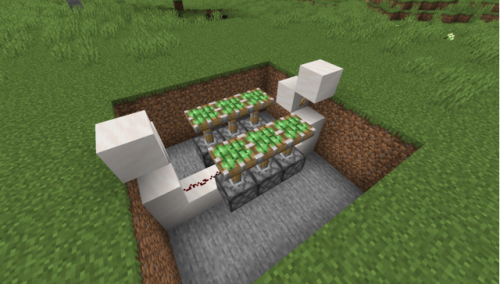 我的世界自动门怎么造(我的世界红石门3x3)插图12