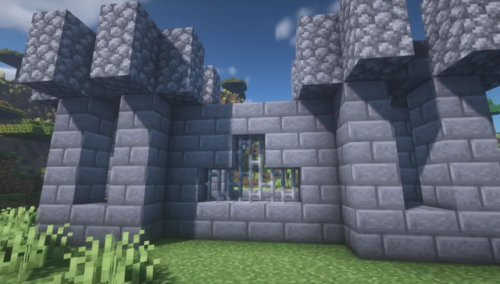 我的世界城堡设计图教程(我的世界50x50欧式城堡)插图6 我的世界城堡设计图教程(我的世界50x50欧式城堡)插图6