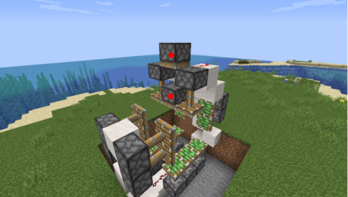 我的世界自动门怎么造(我的世界红石门3x3)插图20