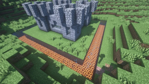 我的世界城堡设计图教程(我的世界50x50欧式城堡)插图13 我的世界城堡设计图教程(我的世界50x50欧式城堡)插图13