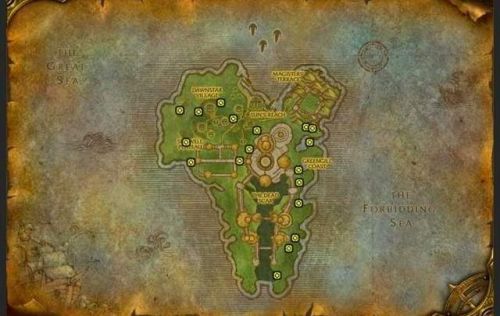 泰罗卡森林矿点分布图(泰罗卡森林尤鲁恩湖在哪)插图11