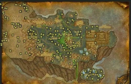 泰罗卡森林矿点分布图(泰罗卡森林尤鲁恩湖在哪)插图15
