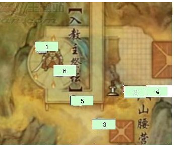 剑三荻花宫前山柱子顺序(荻花宫前山神秘的卷轴)