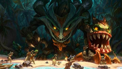 英雄联盟里的牛头(lol牛头wq二连技巧)