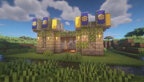 我的世界城堡设计图教程(我的世界50x50欧式城堡)插图19 我的世界城堡设计图教程(我的世界50x50欧式城堡)插图19