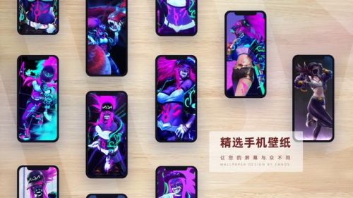 英雄联盟阿卡丽高清壁纸(阿卡丽4k超清壁纸)插图