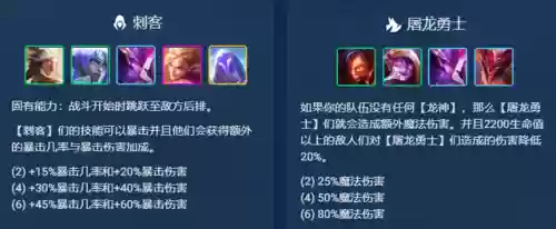 屠龙刺客最强阵容搭配最新(血战屠龙技能搭配)插图4 屠龙刺客最强阵容搭配最新(血战屠龙技能搭配)插图4