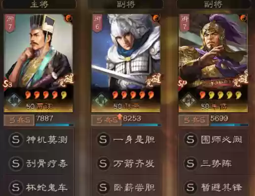 贾诩武将阵容搭配图片(三国志战略版贾诩t0阵容)插图5