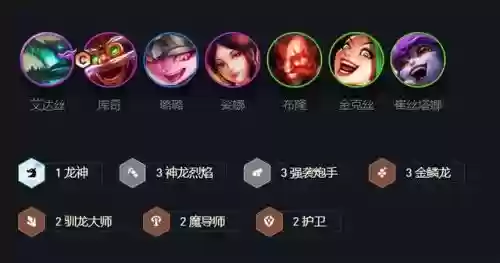 龙女炮手阵容搭配最新图片(八斗士龙女阵容)插图