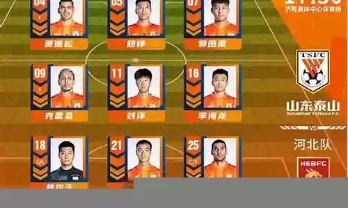 2022山东泰山阵容搭配