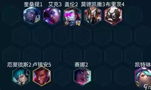 超级英雄盖伦阵容搭配插图