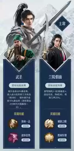 龙胆神将阵容插图