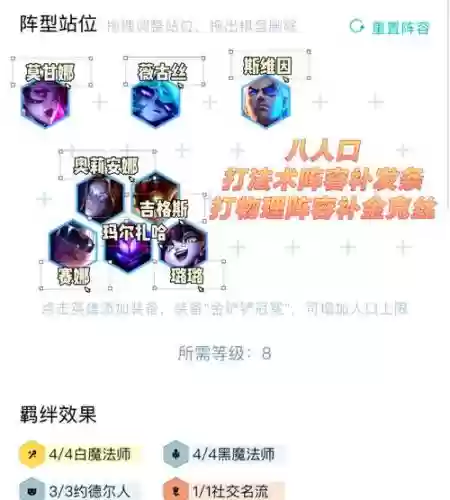 黑白魔导阵容插图1