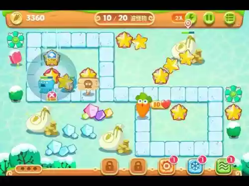 保卫萝卜294关攻略水晶萝卜攻略插图 保卫萝卜294关攻略水晶萝卜攻略插图
