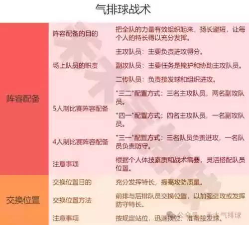 排球快攻阵容插图