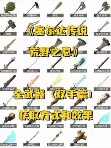 塞尔达固定武器插图