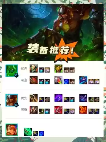 下棋蛮王最强阵容装备搭配插图1