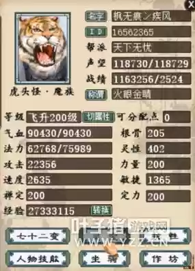 大话西游虎头怪武器