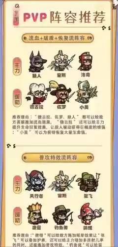 pvp季阵容搭配插图