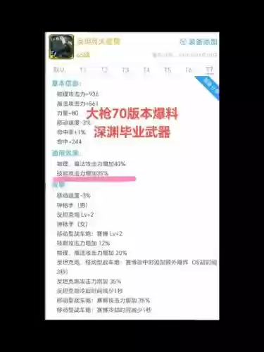 枪炮史诗武器排行插图1