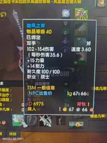 魔兽世界人类战士装备大全插图1