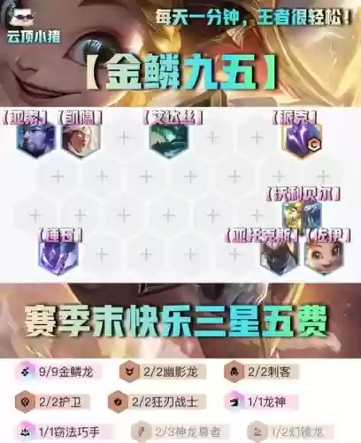 jcc排位阵容插图1