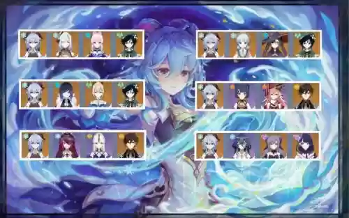 甘雨阵容深渊_1插图