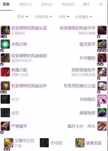 3.13惩戒骑战场装备选择插图