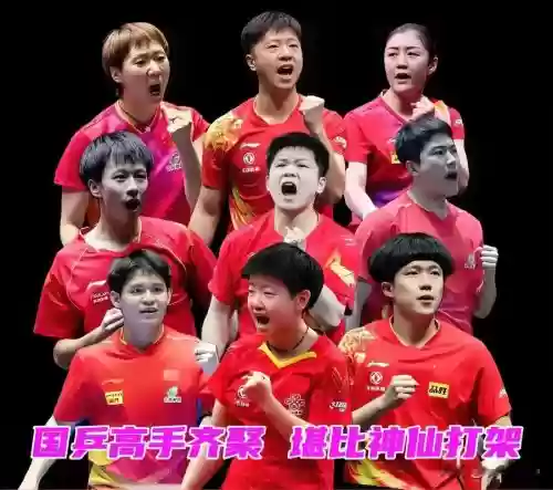 全运会乒乓阵容_1插图