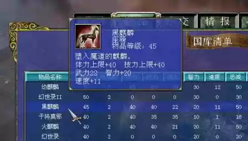 三国群雄传7最好的装备插图1