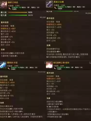 游戏中武器属性什么好插图 游戏中武器属性什么好插图