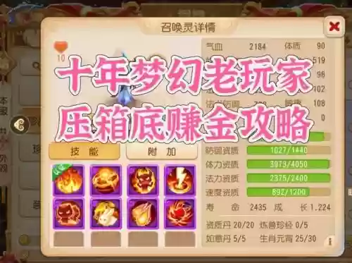 梦幻西游怎么样挣钱吗_1插图1