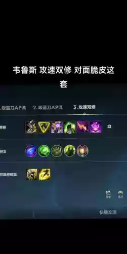 技能流韦鲁斯出装插图1