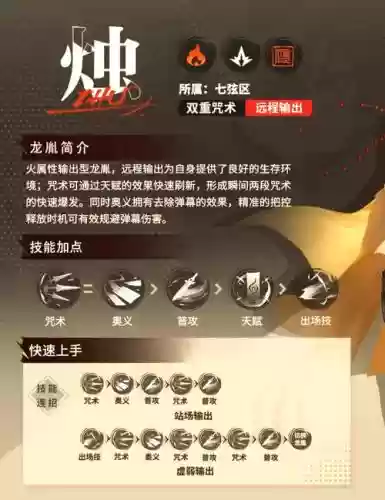 咒术之火怎么放技能插图