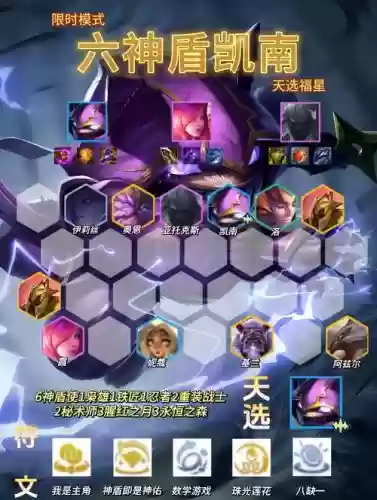 光盾搭配阵容