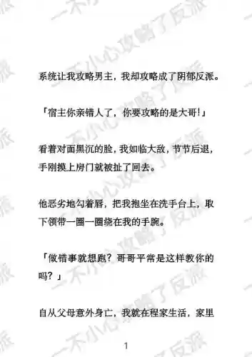 系统之反派攻略bytxt插图1